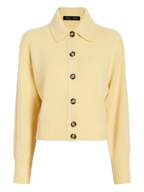 Proenza Schouler Rocio button cardigan - Yellow - zdjęcie produktu nr 1