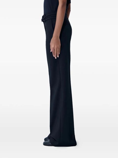 Sportmax high-rise wide-leg trousers - Black - zdjęcie produktu nr 2