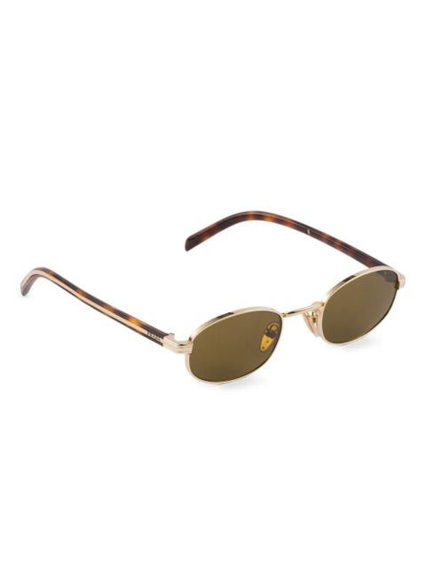 Prada Eyewear logo-engraved sunglasses - Gold - zdjęcie produktu nr 2