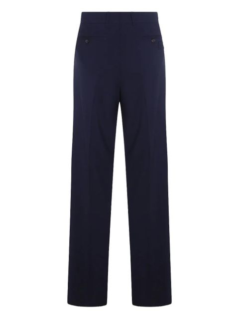 Miu Miu pressed-crease trousers - Blue - zdjęcie produktu nr 2