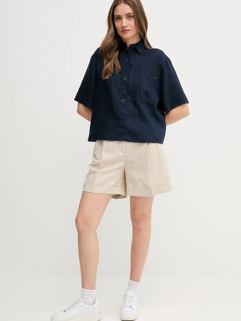 Tommy Hilfiger koszula lniana - zdjęcie produktu nr 2