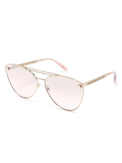 Versace Eyewear butterfly-frame sunglasses - Gold - zdjęcie produktu nr 2