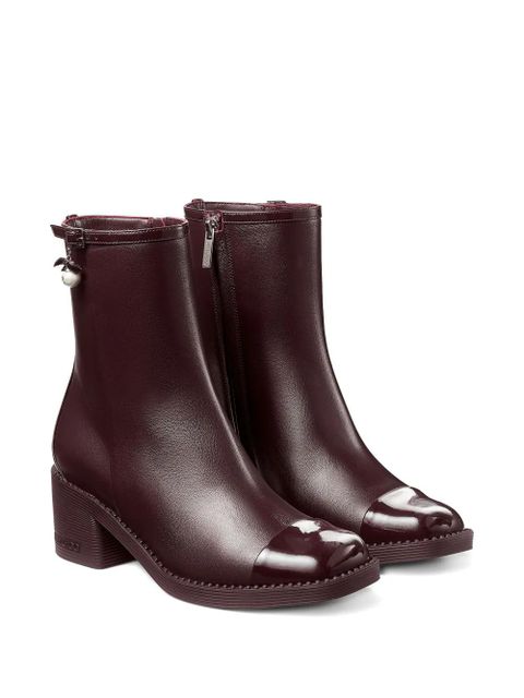 Jimmy Choo 60mm Adry leather ankle boots - Brown - zdjęcie produktu nr 2