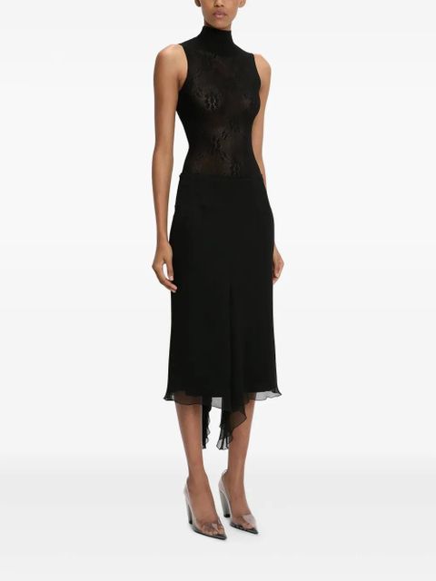 Victoria Beckham corset-style skirt - Black