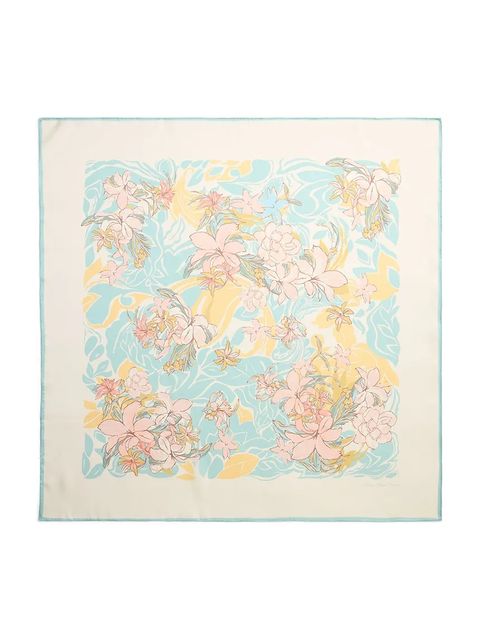 Lauren Ralph Lauren chusta damska jedwabna - zdjęcie produktu nr 1