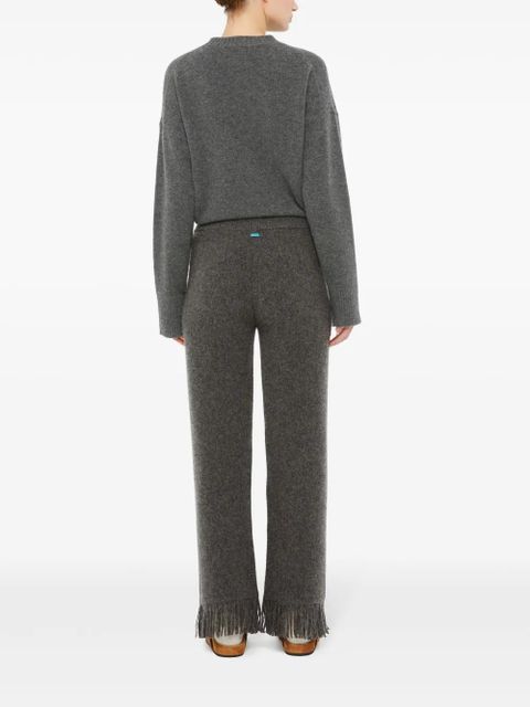 Alanui wide-leg trousers - Grey