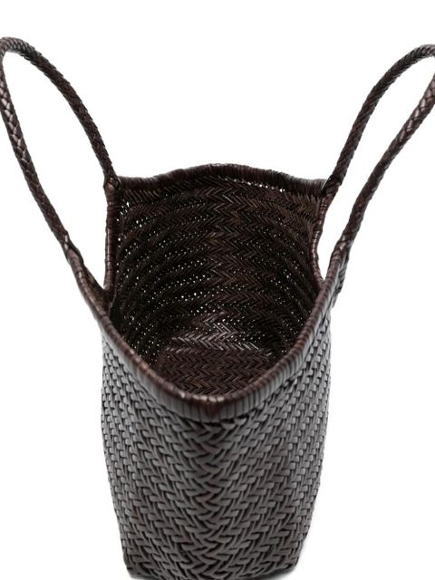 DRAGON DIFFUSION Nantucket woven tote bag - Brown