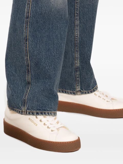 BOGNER Lucerne shearling-lined sneakers - White