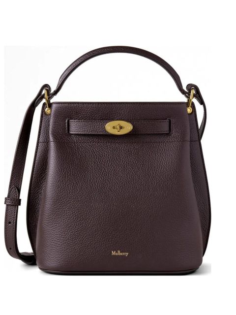 Mulberry Islington grained-leather bucket bag - Brown - zdjęcie produktu nr 1