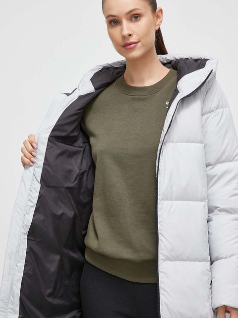 Jack Wolfskin kurtka puchowa Frozen Lake damska kolor szary zimowa 1206132