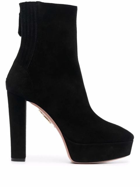 Aquazzura Sue high-heel boots - Black - zdjęcie produktu nr 1