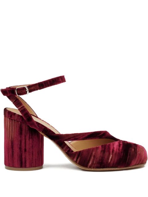 Maison Margiela 80mm Tabi sandals - Red - zdjęcie produktu nr 1