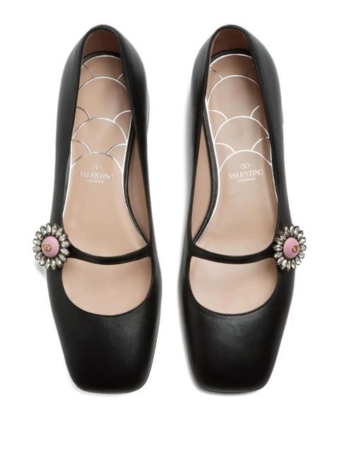 Valentino Garavani 20mm Preshoes Mary-Jane ballet flats - Black