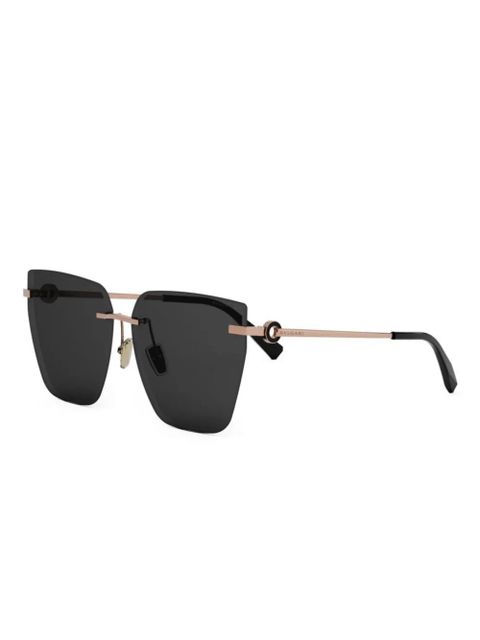 Bvlgari butterfly-frame sunglasses - Pink - zdjęcie produktu nr 2