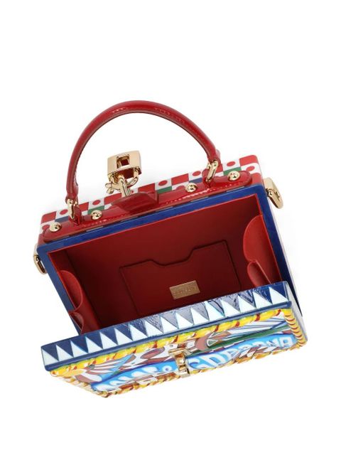 Dolce & Gabbana Dolce Box Carretto-print tote bag - Red