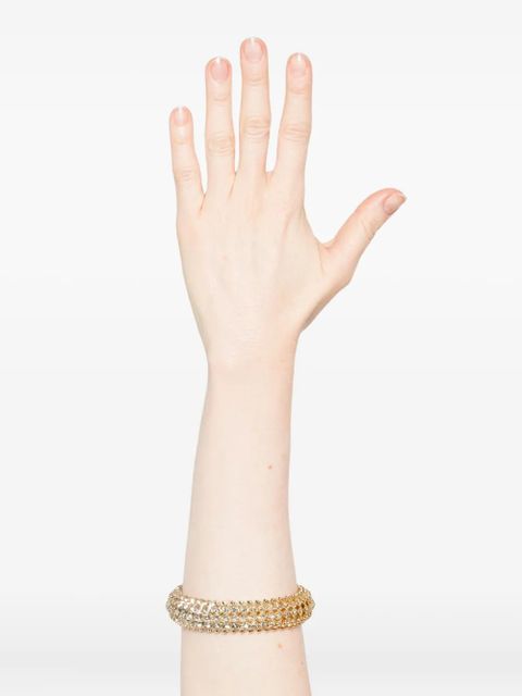 Swarovski Idyllia crystal-embellished bracelet - Gold - zdjęcie produktu nr 2