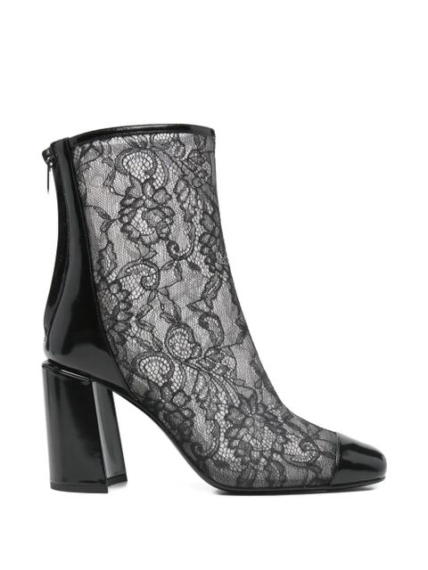 Jimmy Choo Kisu block-heel boots - Black - zdjęcie produktu nr 1