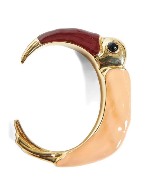 Chloé toucan-shaped resin bracelet - Gold - zdjęcie produktu nr 2