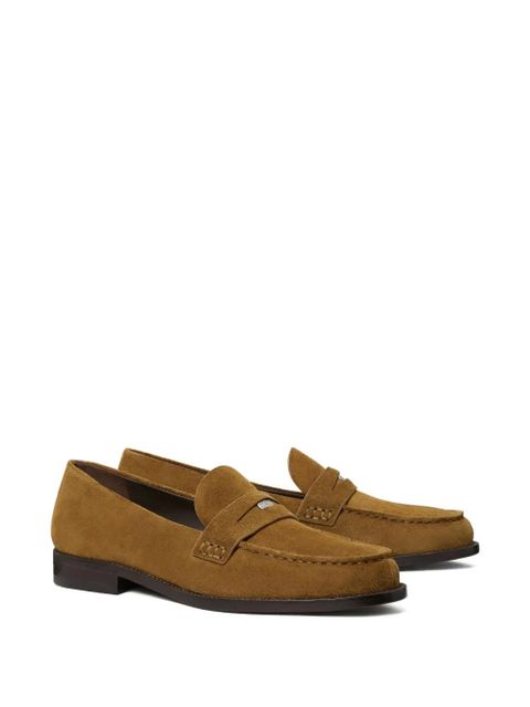 Tory Burch penny suede loafers - Brown - zdjęcie produktu nr 2