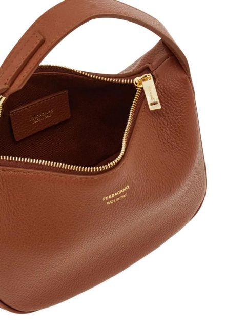 Ferragamo North-South mini bag - Brown
