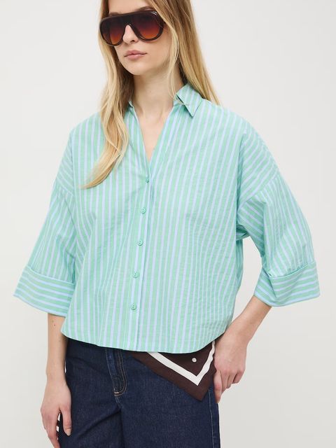 Medicine koszula damska bawełniana z elastanem - zdjęcie produktu nr 1