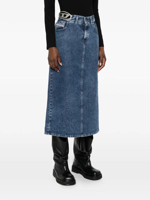 Diesel De-Skye-S1 midi skirt - Blue - zdjęcie produktu nr 2