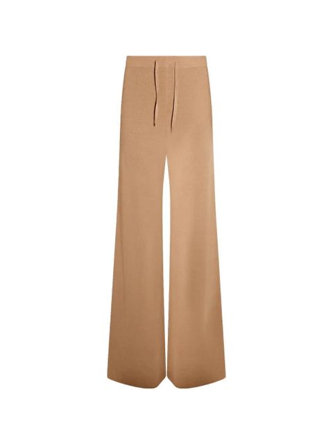 Yves Salomon knit wide-leg trousers - Neutrals - zdjęcie produktu nr 1