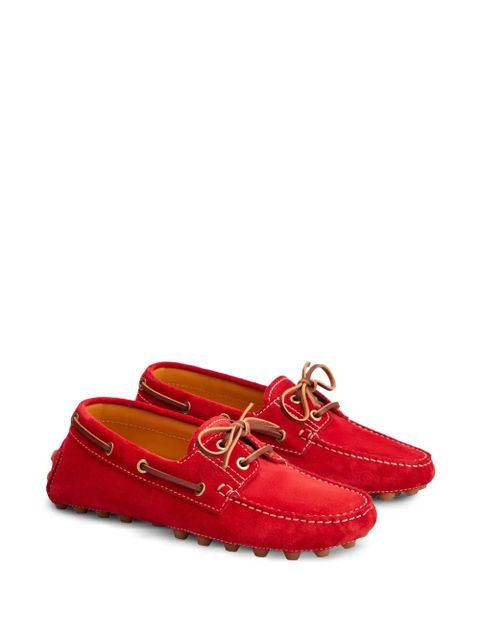 Tod's Boat Gommino Bubble loafers - Red - zdjęcie produktu nr 2