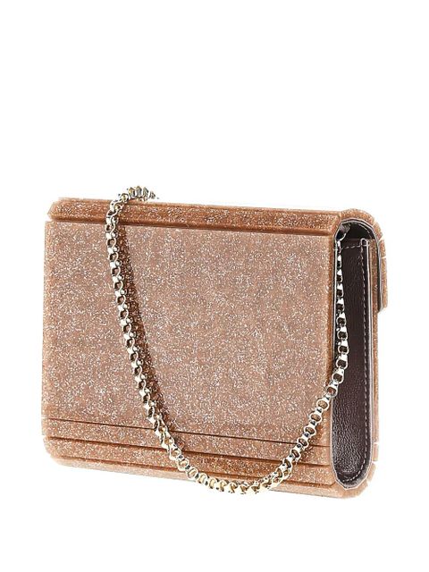 Jimmy Choo Candy metallic clutch bag - Pink - zdjęcie produktu nr 2