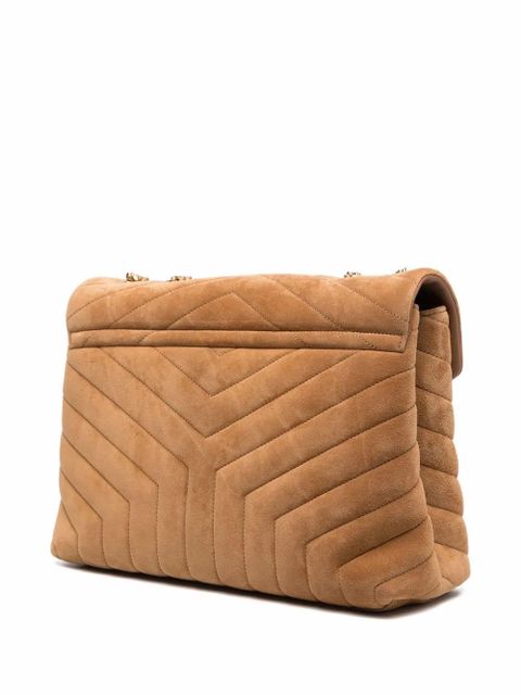 Saint Laurent Loulou medium shoulder bag - Brown