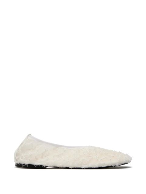 Proenza Schouler laced ballerina shoes - White - zdjęcie produktu nr 1