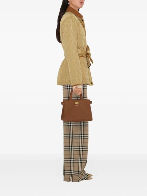 Burberry quilted belted jacket - Neutrals
