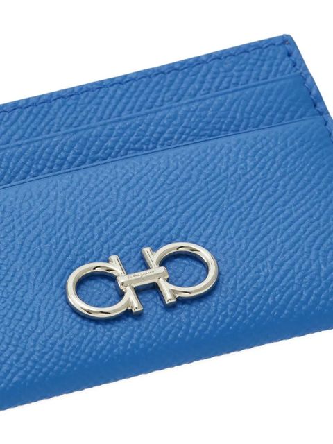 Ferragamo Gancini cardholder - Blue