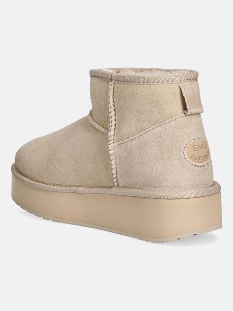 Emu Australia śniegowce zamszowe Stinger Micro Flatform 2.0