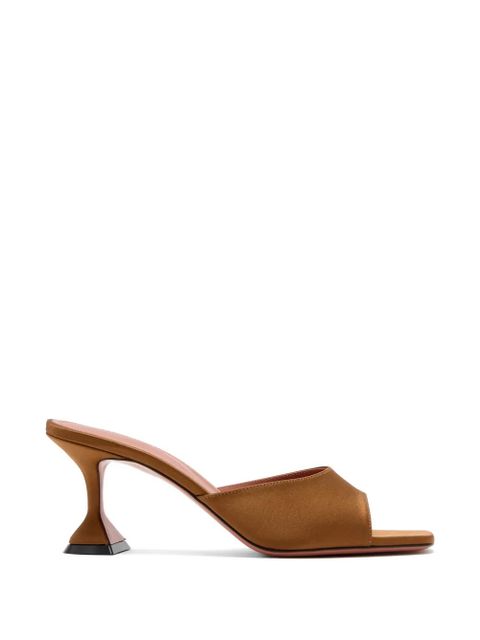 Amina Muaddi 70mm Lupita sandals - Brown - zdjęcie produktu nr 1