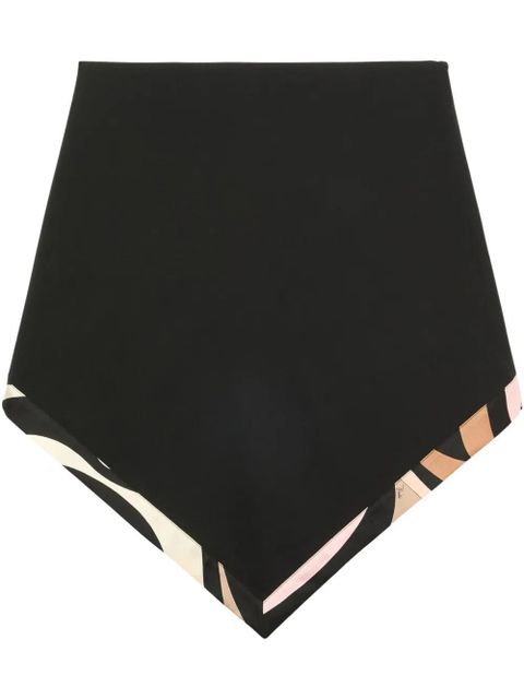 PUCCI triangle mid skirt - Black - zdjęcie produktu nr 1
