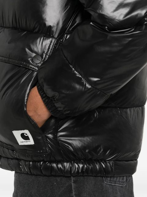 Carhartt WIP Benson zip-up puffer jacket - Black