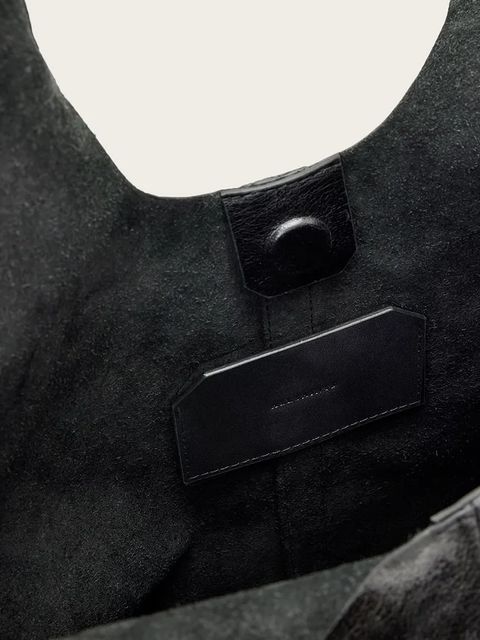 AllSaints torebka skórzana ARA kolor czarny W284XD