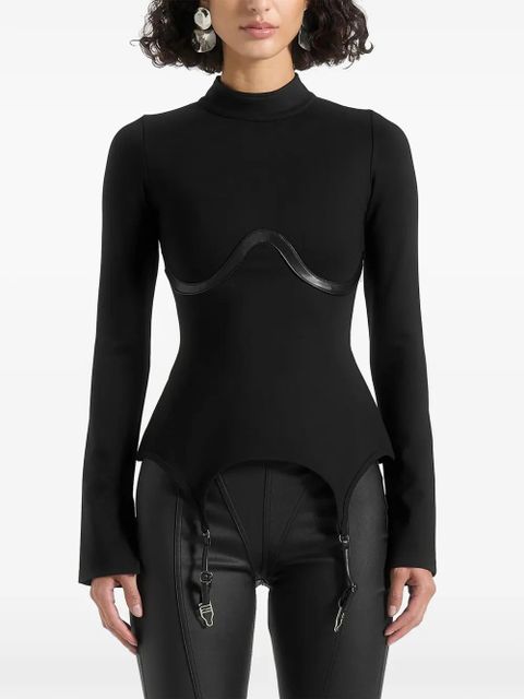 Manière De Voir suspender-detail top - Black