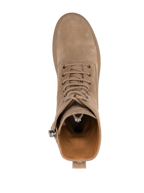 Tod's Stivaletto Stringato suede ankle boots - Brown