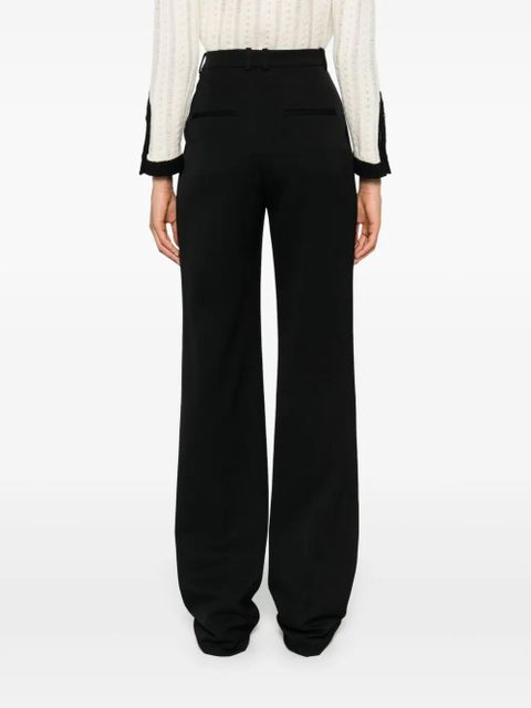 Saint Laurent high-waisted trousers - Black
