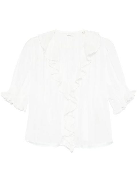DÔEN Henri blouse - White - zdjęcie produktu nr 1