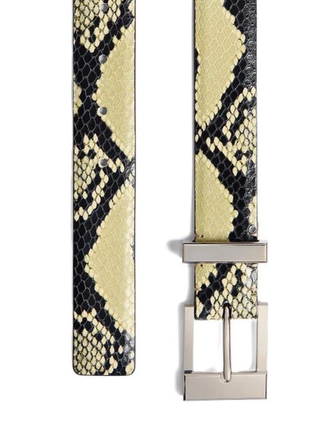 KHAITE medium Manhattan belt - Yellow - zdjęcie produktu nr 2