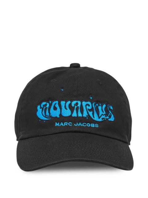 Marc Jacobs The Zodiac embroidered baseball cap - Black - zdjęcie produktu nr 1