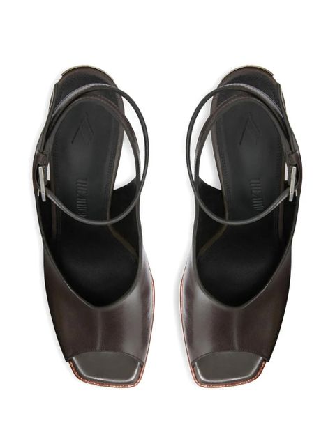 The Attico Ornella platform sandals - Green - zdjęcie produktu nr 2