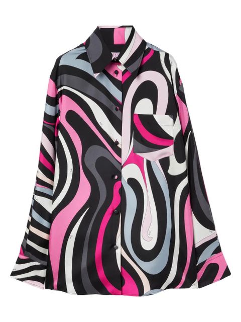 PUCCI Marmo-print shirt - Black - zdjęcie produktu nr 1