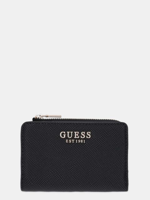 Guess portfel LAUREL damski kolor czarny SWZG74 59156 - zdjęcie produktu nr 1
