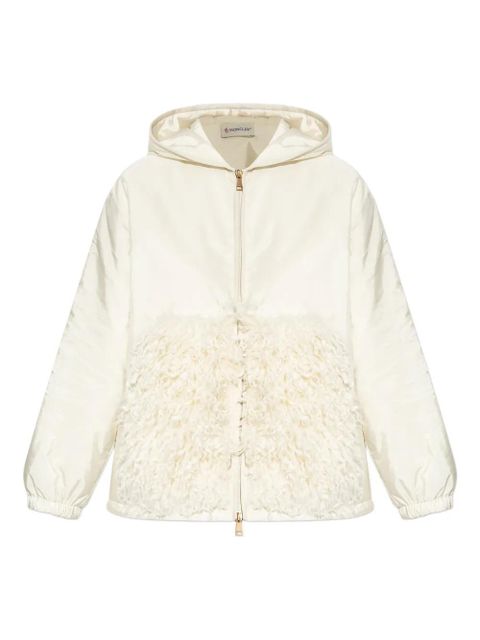 Moncler hooded zip-up jacket - Neutrals - zdjęcie produktu nr 1