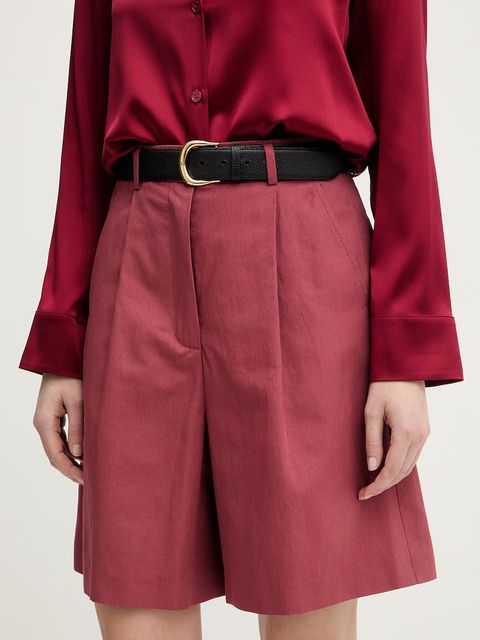 Weekend Max Mara szorty z dodatkiem lnu ECUBA - zdjęcie produktu nr 1