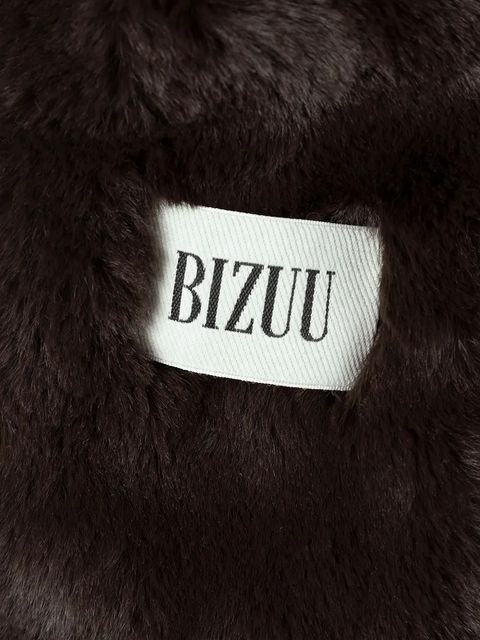 Bizuu rękawiczki ROKKA damskie kolor brązowy ROKKA BRĄZOWY